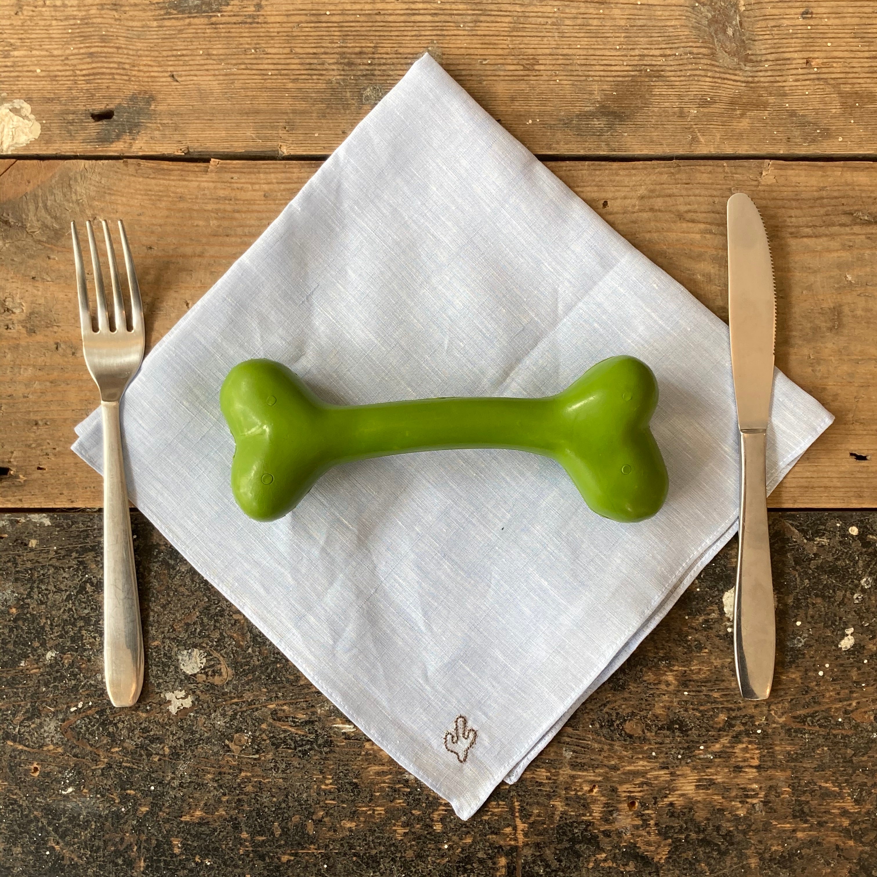 Hundespielzeug aus Gummiknochen