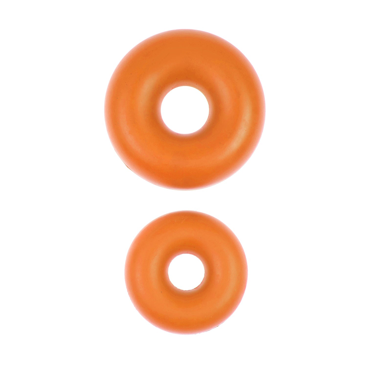 Hundespielzeug aus Gummi in Donutform