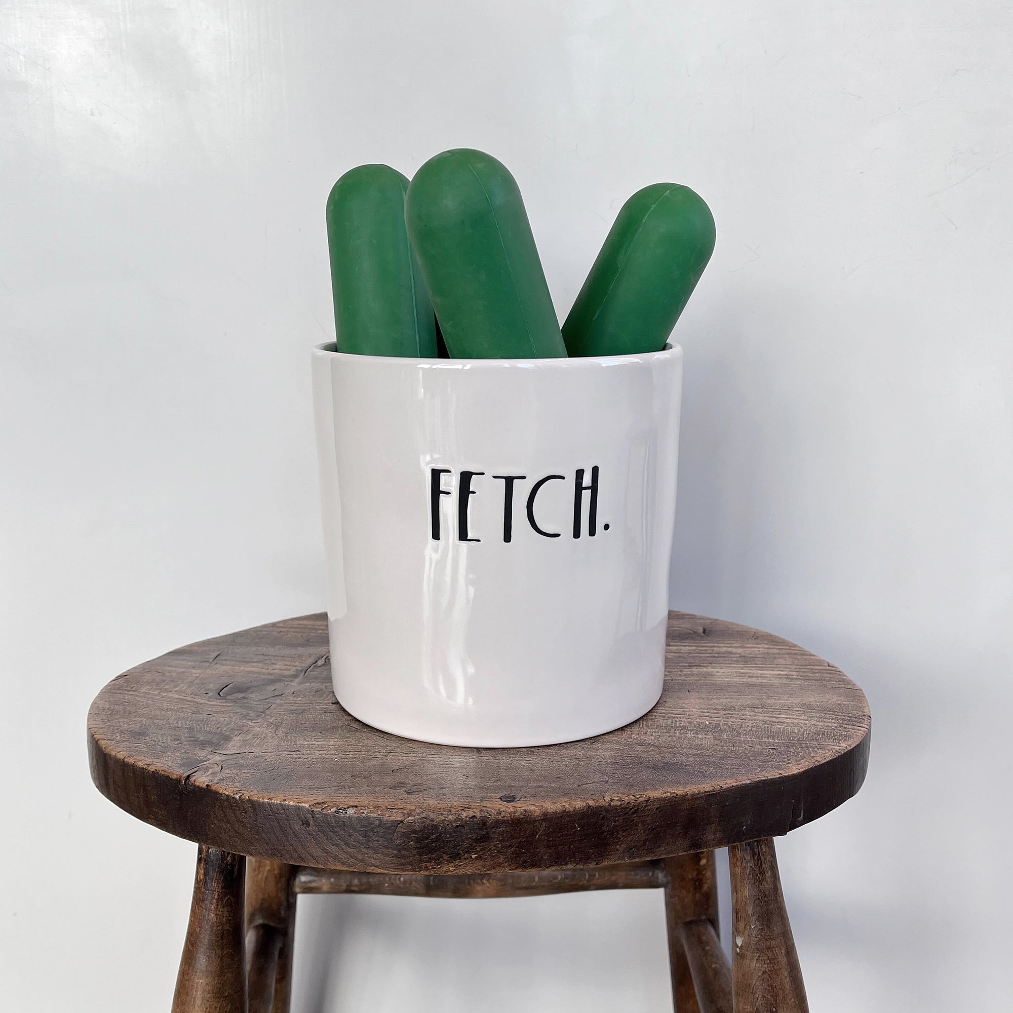 Hundespielzeug aus Gummi-Teigstab