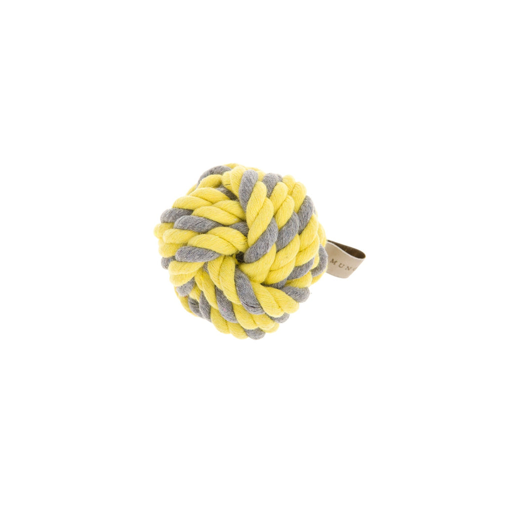 Hundespielzeug „Vergissmeinnichtknoten“ aus Seil